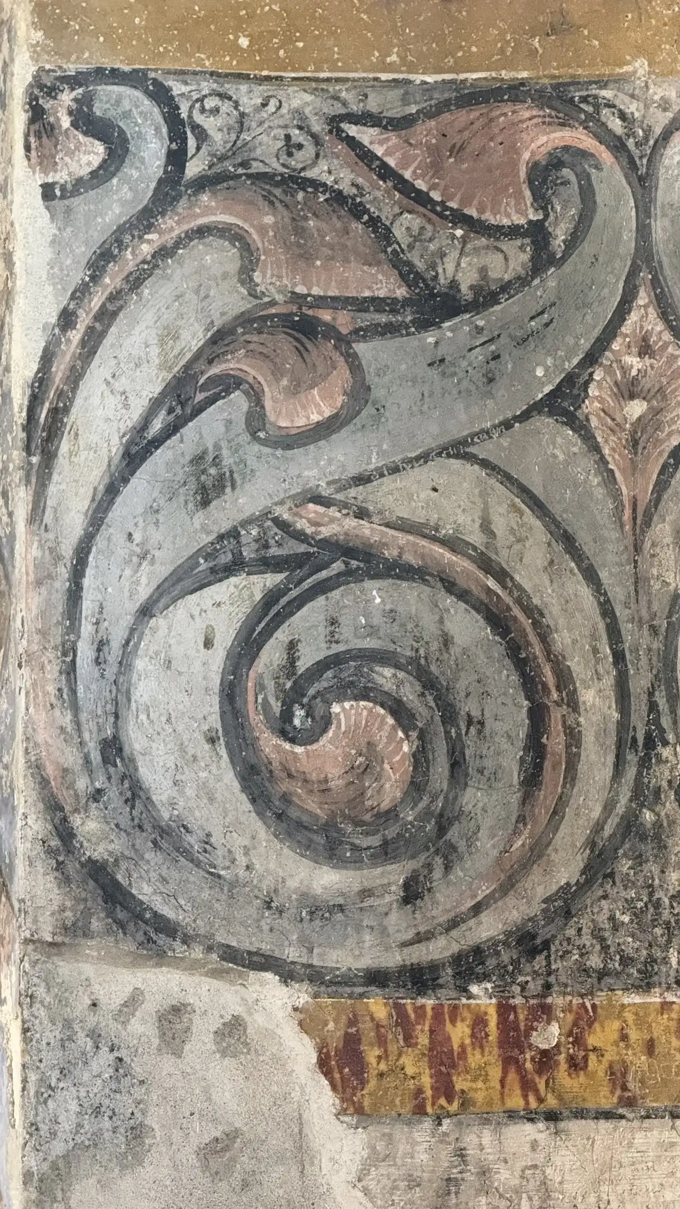 Fresco on a chapel’s wall
