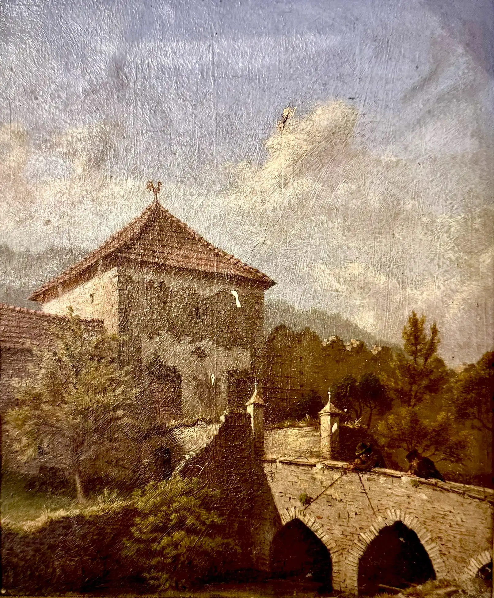 Olsator; Olsator-Brücke; Befestigte Stadtmauer