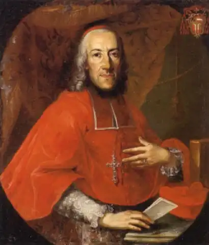 Bildnis des Fürsterzbischofs von Salzburg Andreas Jakob Graf von Dietrichstein; Gemälde, Öl auf Leinwand