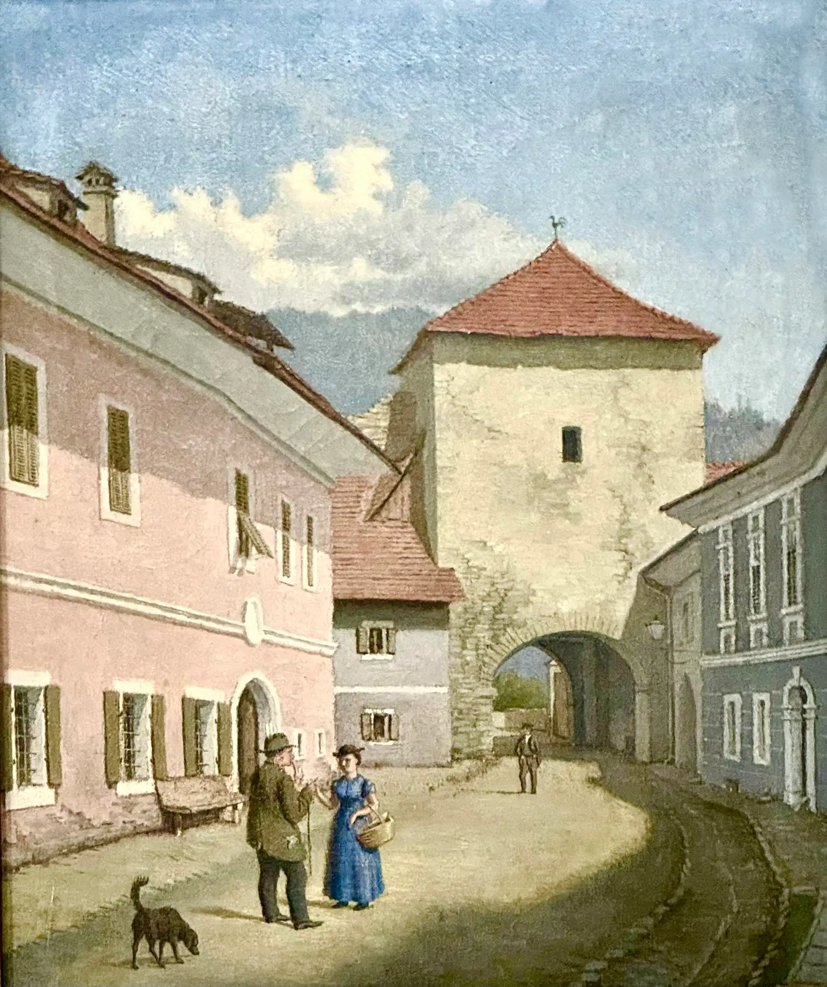 Bahnhofstraße und Olsator
