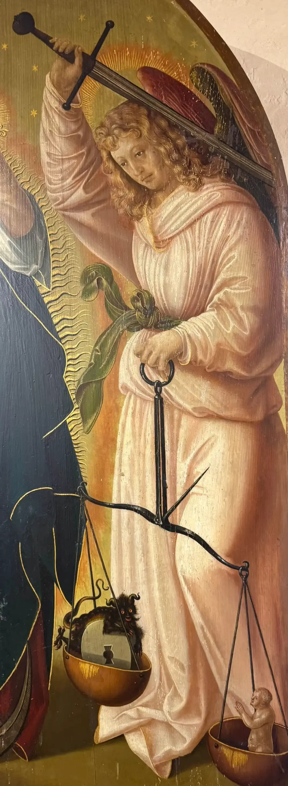 Erzengel Michael als „Seelenwäger“