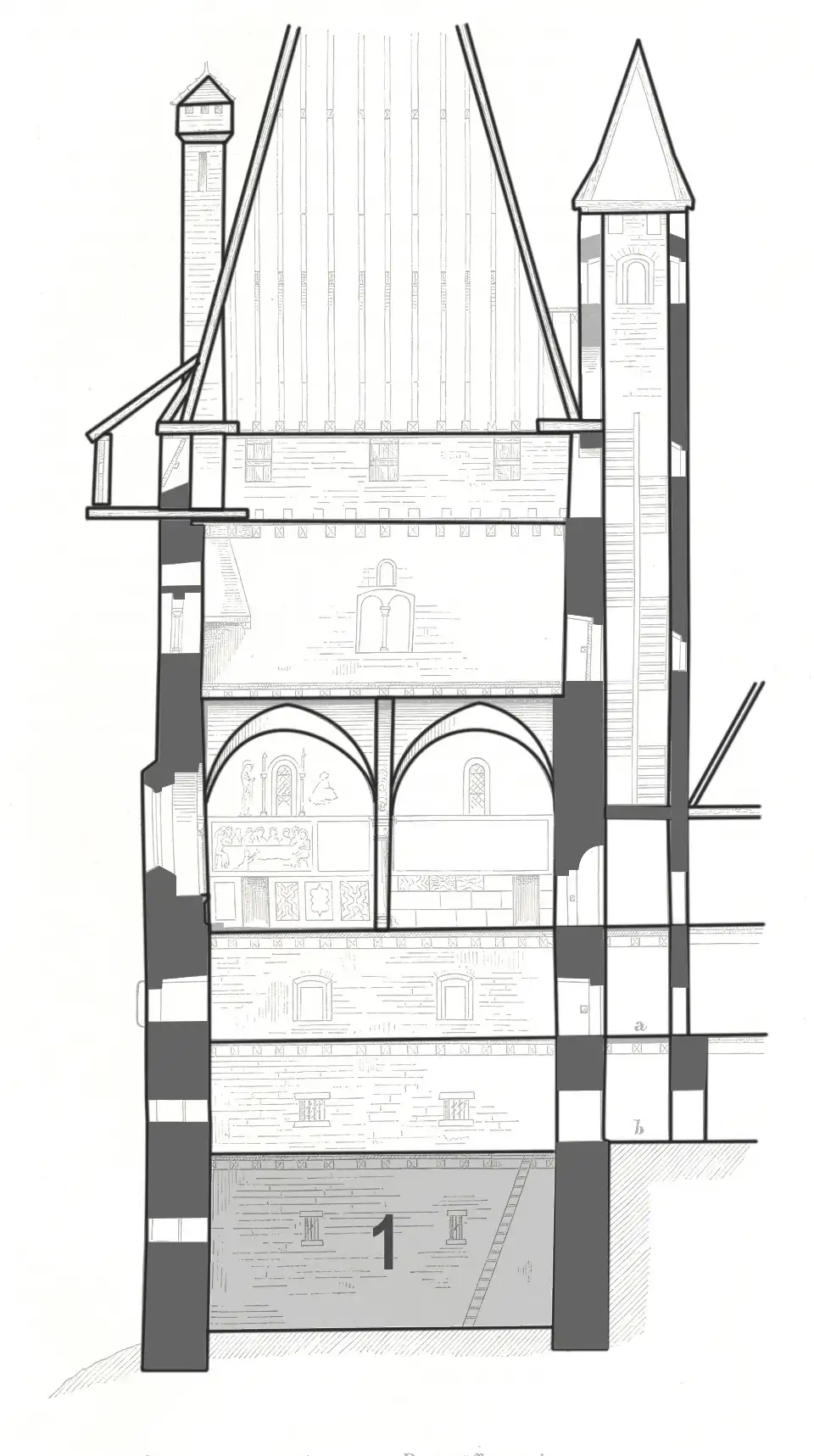 Level 1 | Lower Undercroft (Massive Substructure)