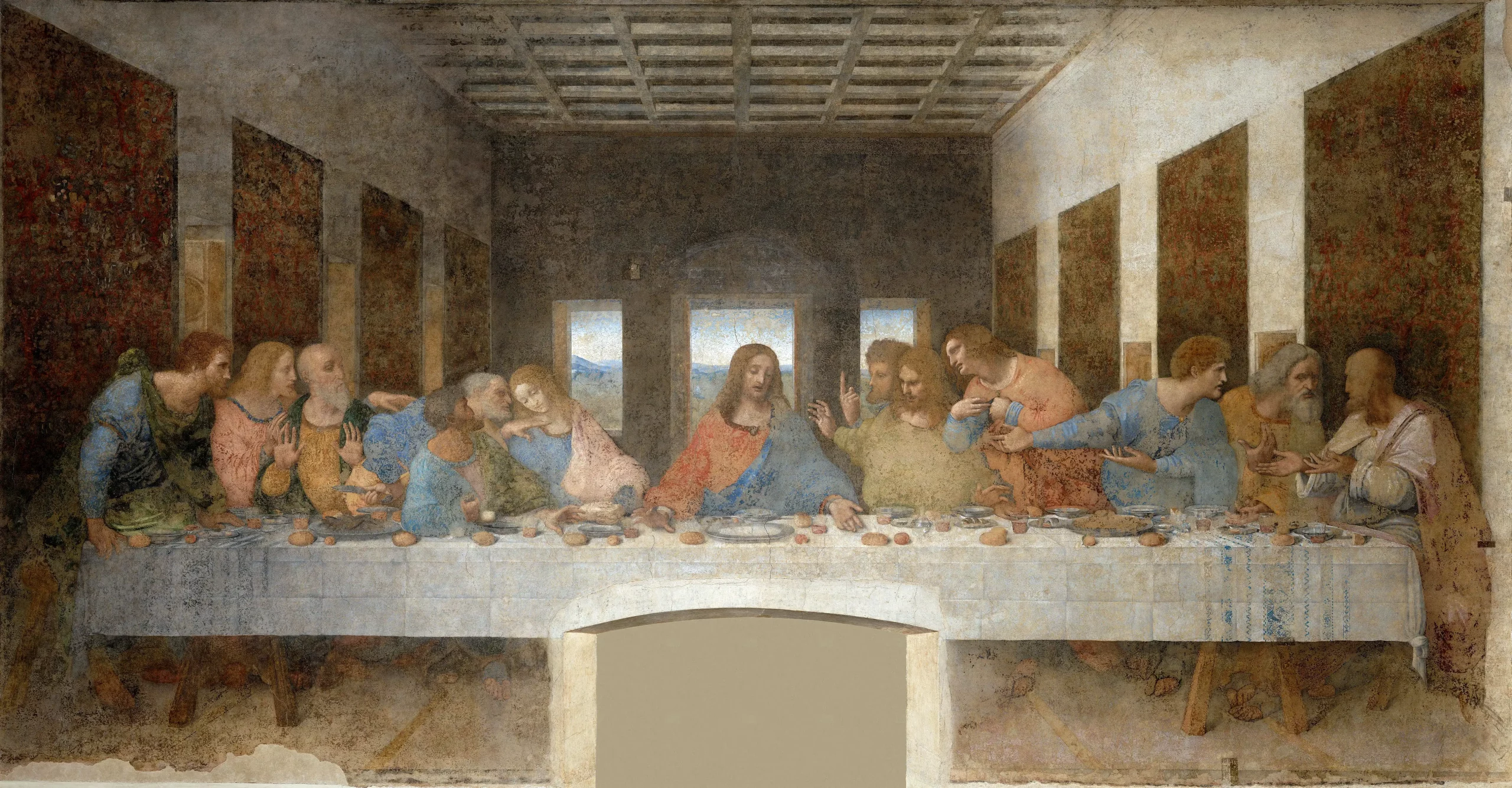 The Last Supper | Leonardo da Vinci | Fresco | 1495–1498 | PDM 1.0