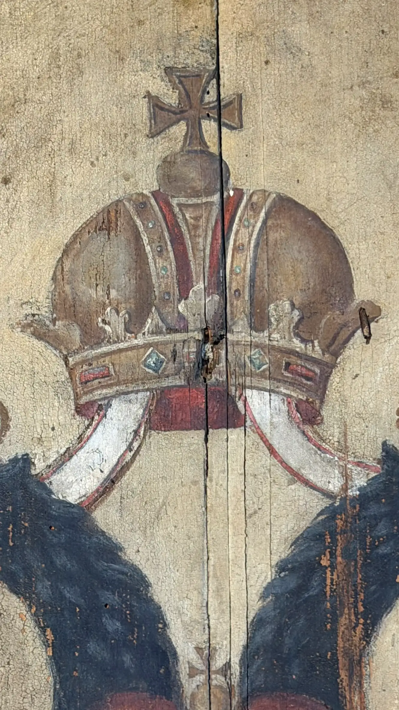 The Imperial Crown symbolises the authority of the Habsburg monarchy.
